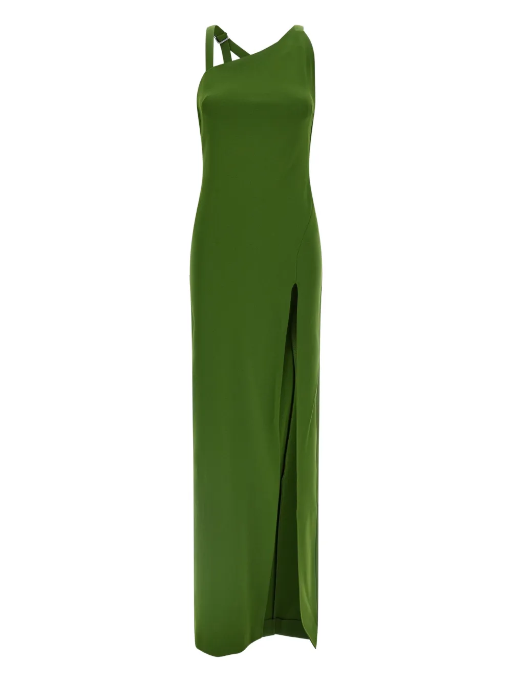 Платье макси асимметричного кроя The Attico, зеленый
Платье макси асимметричного кроя The Attico, зеленый