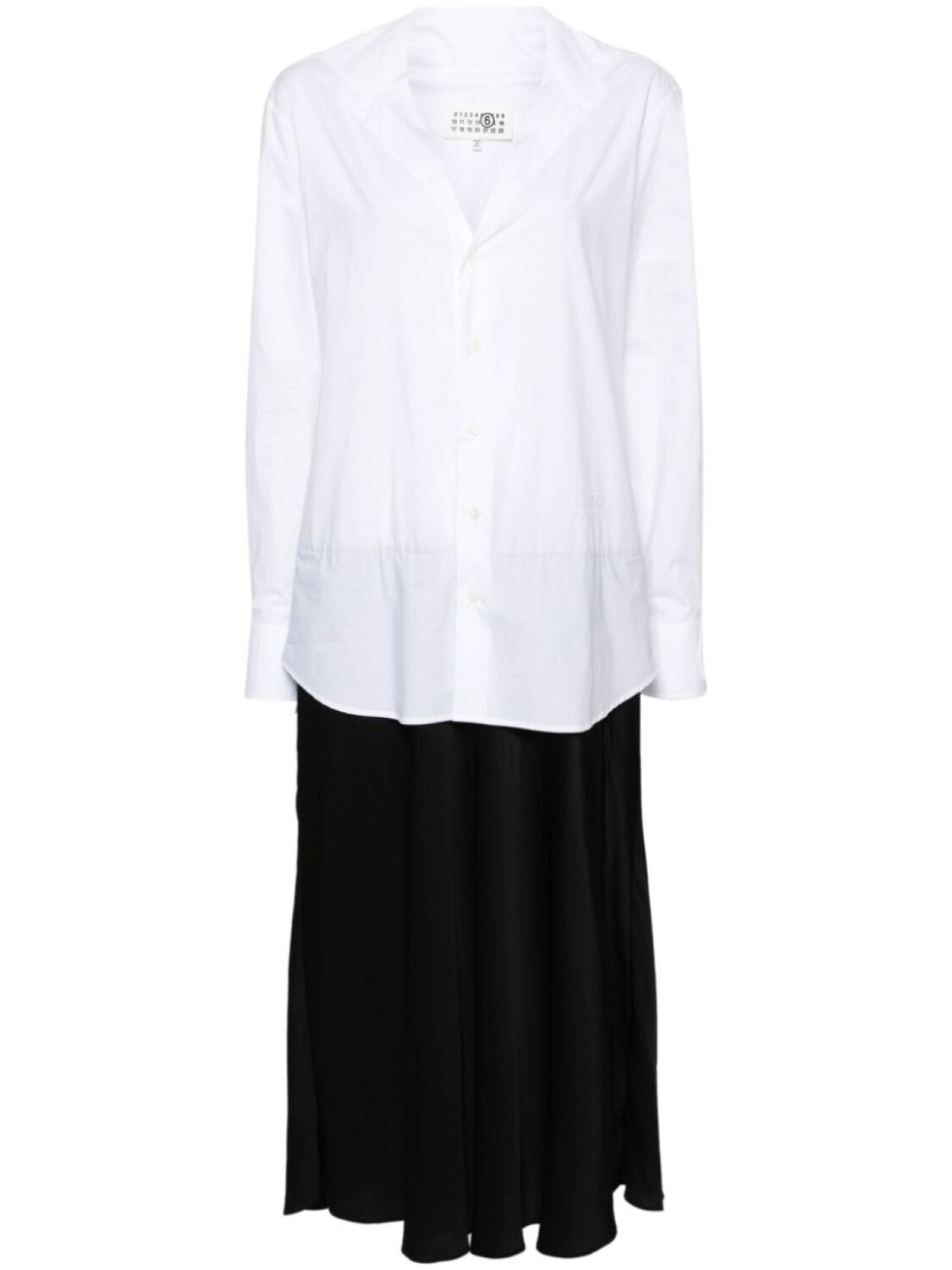 MM6 Maison Margiela платье макси с принтом, белый
MM6 Maison Margiela платье макси с принтом, белый