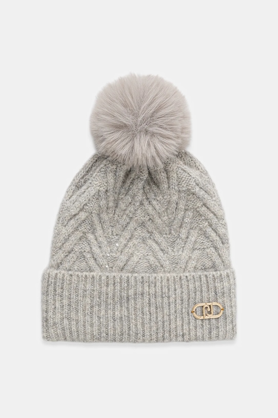 Шапка из смеси шерсти Liu Jo, серый
Шапка из смеси шерсти Liu Jo, серый