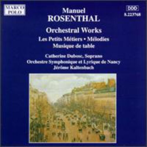 CD диск Rosenthal / Kaltenbach / Dubosc: Petits Metiers/Melodies/&
CD диск Rosenthal / Kaltenbach / Dubosc: Petits Metiers/Melodies/&