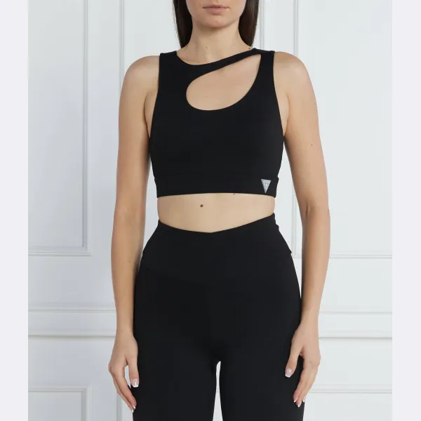 Топ Evalyn узкого кроя Guess, черный
Топ Evalyn узкого кроя Guess, черный