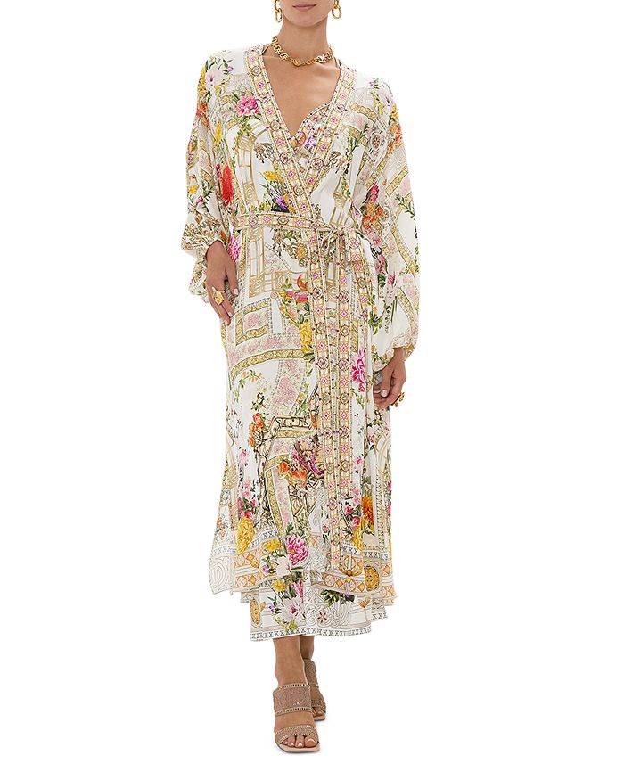 Шелковый блузон с рукавами-слайдами для плавания цвета египетской розы Camilla, мультиколор
Шелковый блузон с рукавами-слайдами для плавания цвета египетской розы Camilla, мультиколор