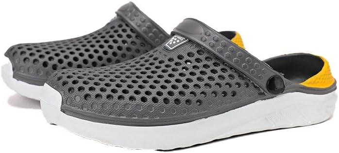 Мужские сабо ODIPON, слипоны, пляжные сандалии, садовые сабо с рисунком, тапочки с регулируемым ремешком, пещерная обувь, серый
Мужские сабо ODIPON, слипоны, пляжные сандалии, садовые сабо с рисунком, тапочки с регулируемым ремешком, пещерная обувь, серый