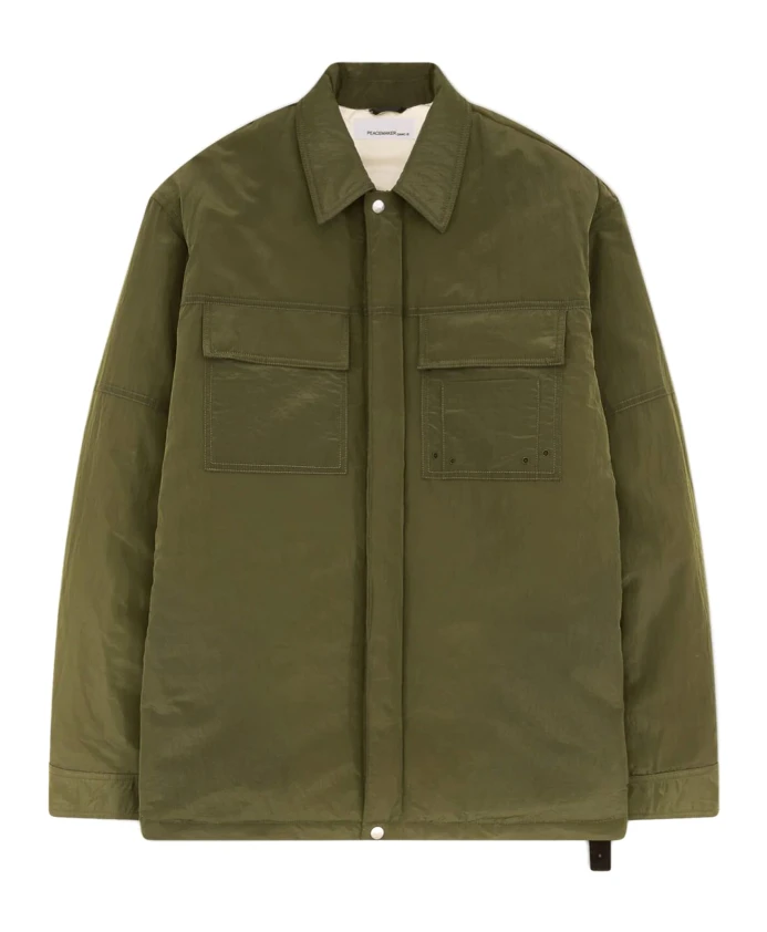 Утепленная рубашка «Миротворец» Oamc, зеленый
Утепленная рубашка «Миротворец» Oamc, зеленый