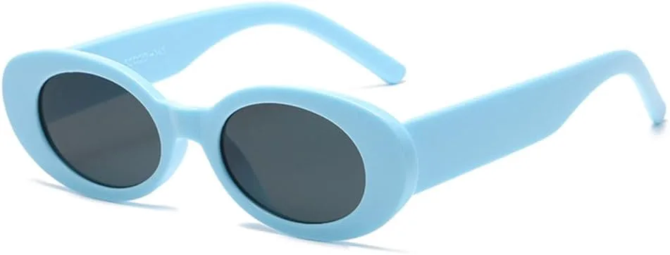 Овальные солнцезащитные очки 2027 года для женщин и мужчин, маленькие, в стиле ретро, винтажные, модные, с защитой от УФ-излучения UV400 MTZJH, Blue Grey
Овальные солнцезащитные очки 2027 года для женщин и мужчин, маленькие, в стиле ретро, винтажные, модные, с защитой от УФ-излучения UV400 MTZJH, Blue Grey