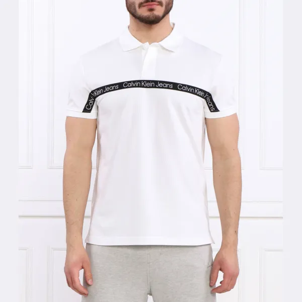 Рубашка-Поло классического кроя с логотипом Calvin Klein, белый
Рубашка-Поло классического кроя с логотипом Calvin Klein, белый