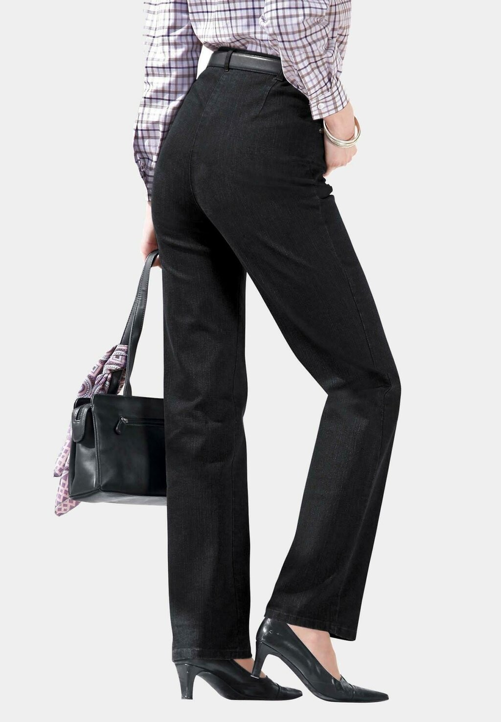 Джинсы прямого кроя GOLDNER, черный
Джинсы прямого кроя GOLDNER, черный