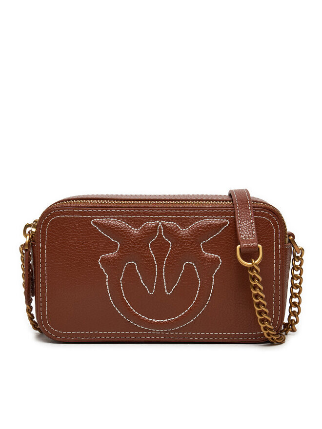 Наплечная сумка PINKO Pelle Bottalata 103799, коричневый
Наплечная сумка PINKO Pelle Bottalata 103799, коричневый