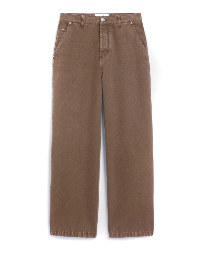 Джинсы большого размера Ami Paris, коричневый
Джинсы большого размера Ami Paris, коричневый