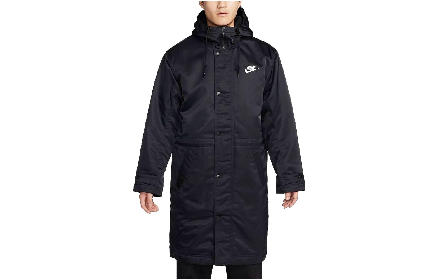 Пальто мужское черное Nike, черный
Пальто мужское черное Nike, черный