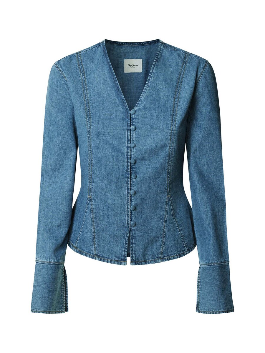 Блуза Pepe Jeans Phoebe, Blue denim 
Блуза Pepe Jeans Phoebe, Blue denim