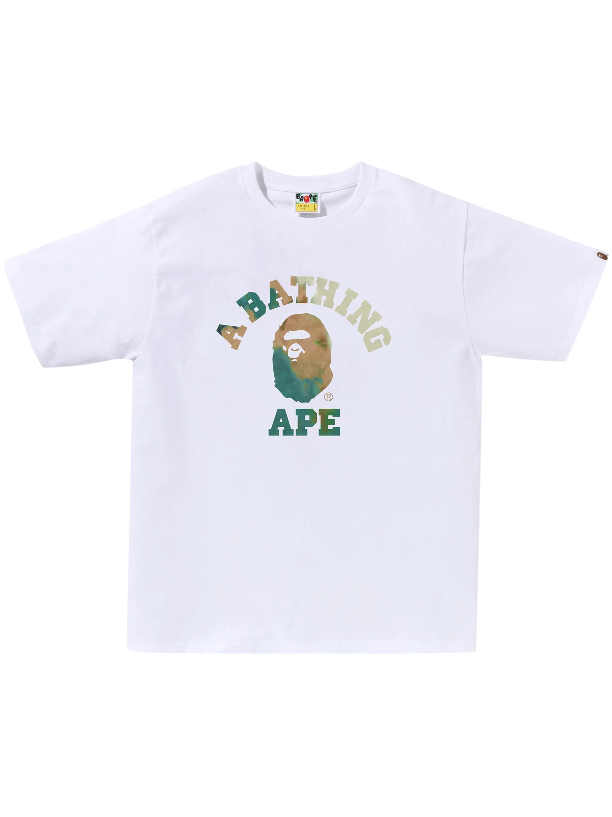 Футболка с логотипом A Bathing Ape, белый
Футболка с логотипом A Bathing Ape, белый