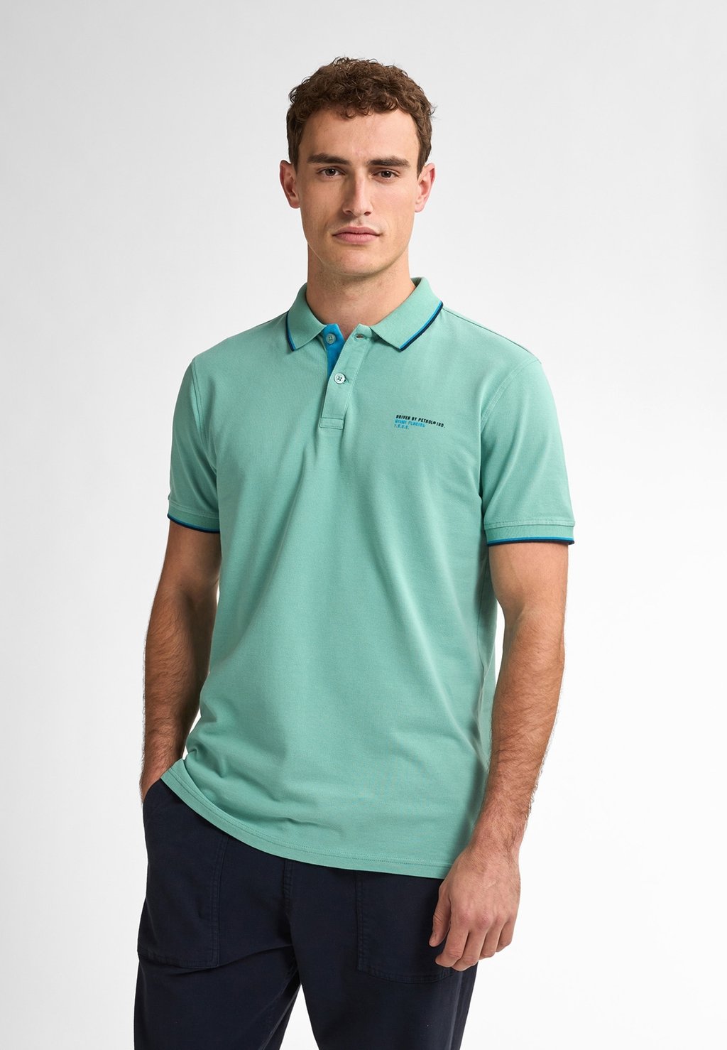 Рубашка поло CLASSIC TIDESIDE Petrol Industries, сине-серый
Рубашка поло CLASSIC TIDESIDE Petrol Industries, сине-серый