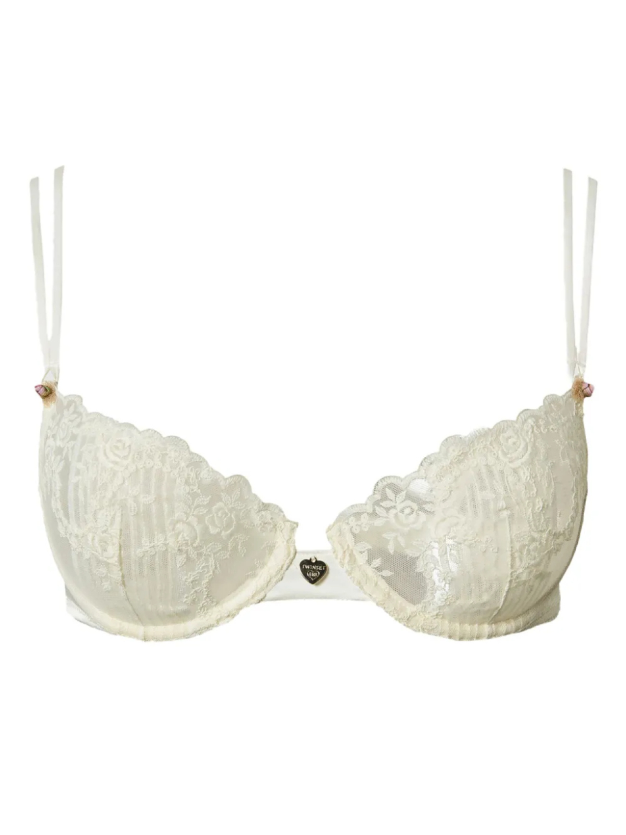 Бюстгальтер из цветочного кружева TWINSET, белый
Бюстгальтер из цветочного кружева TWINSET, белый