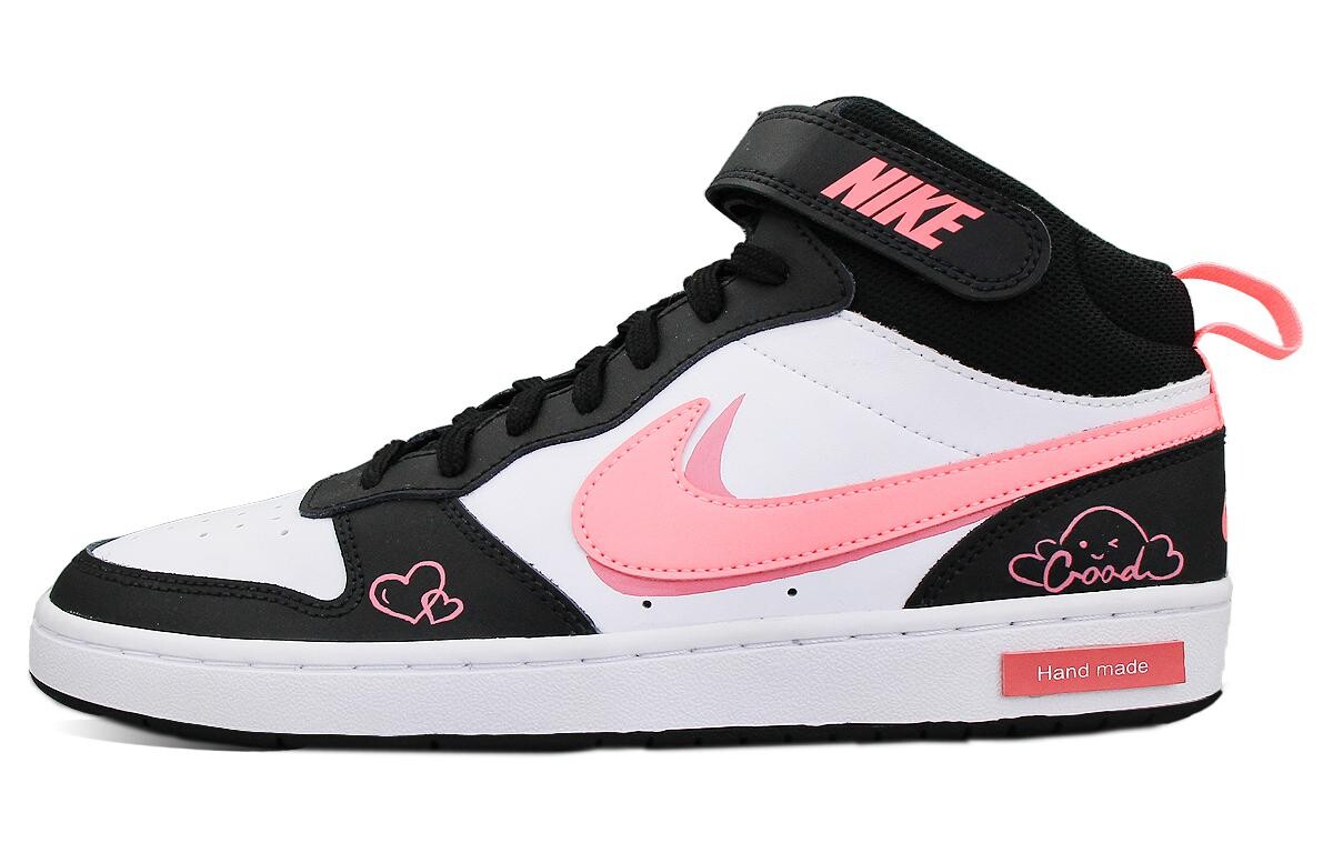 Кроссовки Nike Court Borough Skateboarding Shoes Women's Mid-top Black/pink/white, черный
Кроссовки Nike Court Borough Skateboarding Shoes Women's Mid-top Black/pink/white, черный