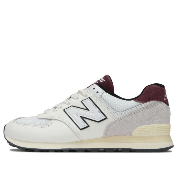 Кроссовки New Balance 574 'White Burgundy', белый
Кроссовки New Balance 574 'White Burgundy', белый
