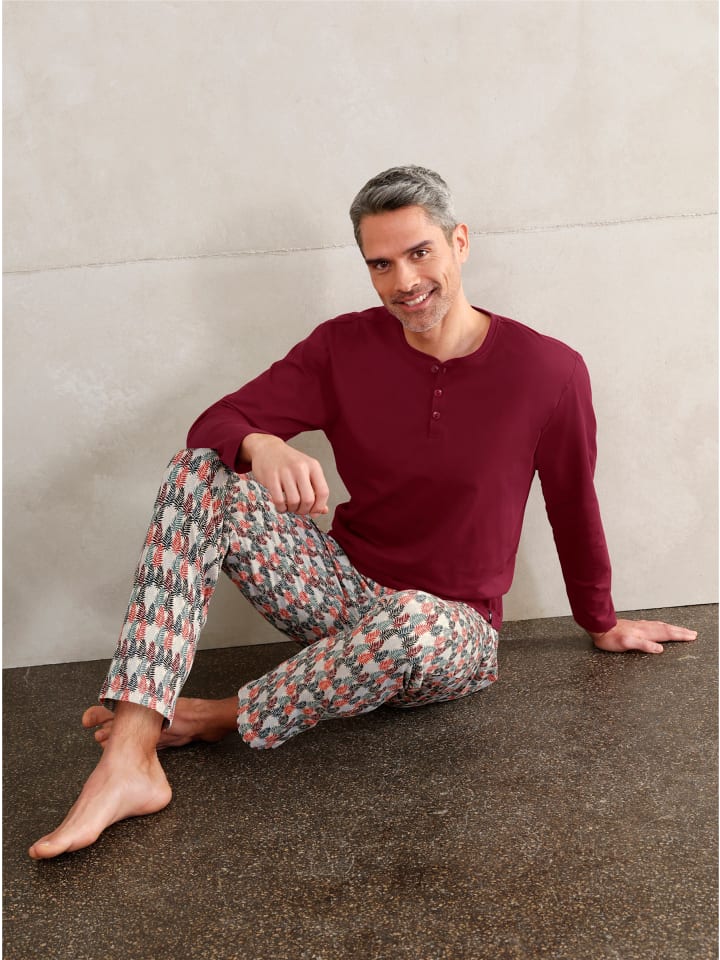 WITT WEIDEN Пижама темно-красного цвета с принтом цвета бензина
WITT WEIDEN Пижама темно-красного цвета с принтом цвета бензина