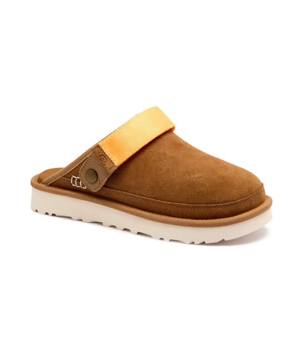 Кожаные мюли туфли m goldencoast clog ii Ugg, коричневый
Кожаные мюли туфли m goldencoast clog ii Ugg, коричневый