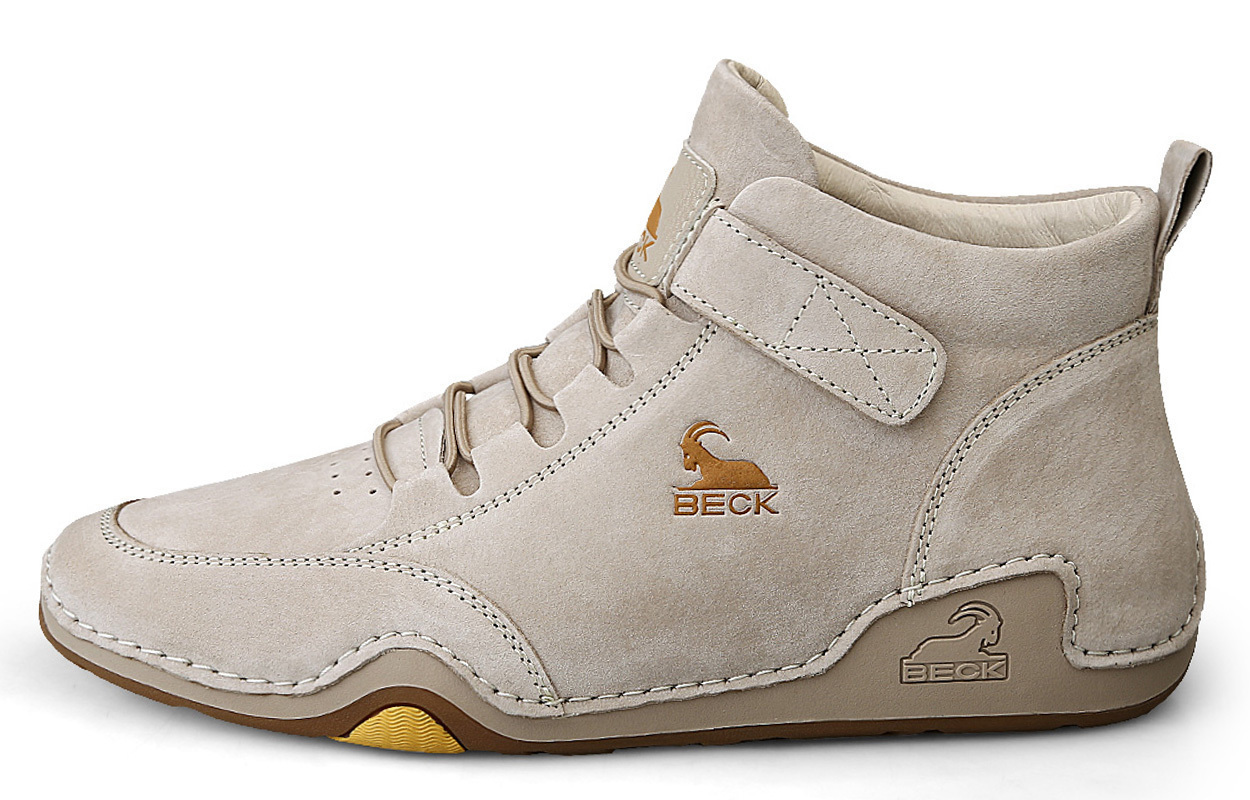 BECK Кроссовки мужские высокие повседневные с амортизацией и поддержкой стопы - песочные, цвет Sand
BECK Кроссовки мужские высокие повседневные с амортизацией и поддержкой стопы - песочные, цвет Sand