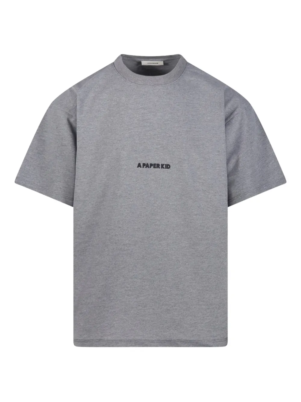Футболка с вышитым логотипом A PAPER KID, серый
Футболка с вышитым логотипом A PAPER KID, серый