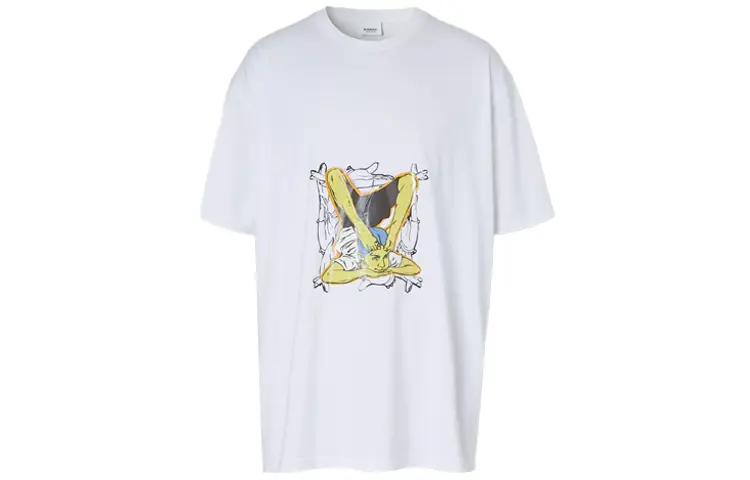 Футболка мужская белая Burberry, белый
Футболка мужская белая Burberry, белый