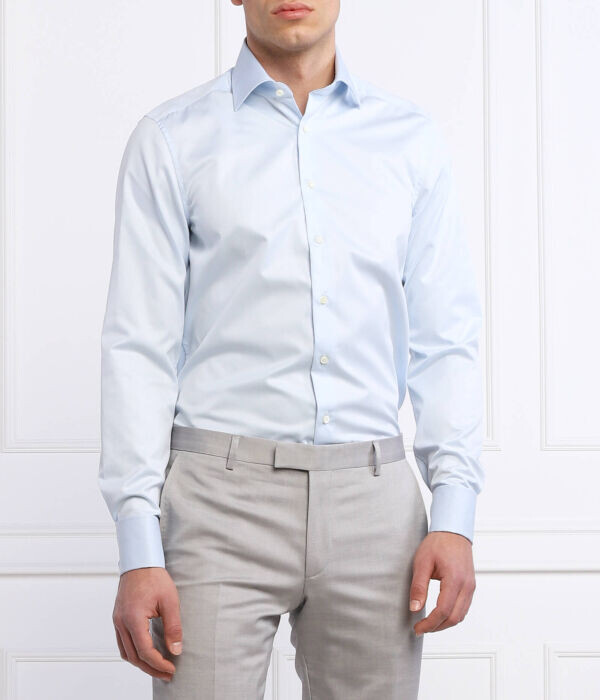 Рубашка мужская Stenströms облегающего кроя, голубой
Рубашка мужская Stenströms облегающего кроя, голубой