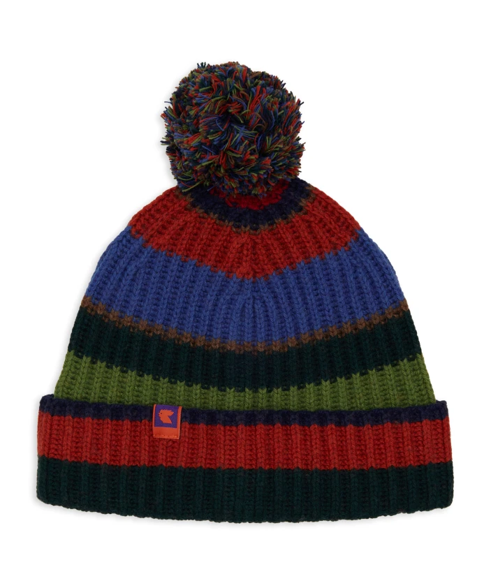 Зеленая шерстяно-кашемировая шапка в полоску Gallo, мультиколор
Зеленая шерстяно-кашемировая шапка в полоску Gallo, мультиколор