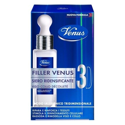 Сыворотка для лица Filler 3D 30 мл Venus
Сыворотка для лица Filler 3D 30 мл Venus
