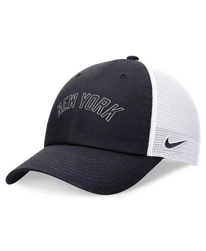 Мужская темно-синяя регулируемая шляпа New York Yankees Evergreen Wordmark Trucker Nike, синий
Мужская темно-синяя регулируемая шляпа New York Yankees Evergreen Wordmark Trucker Nike, синий