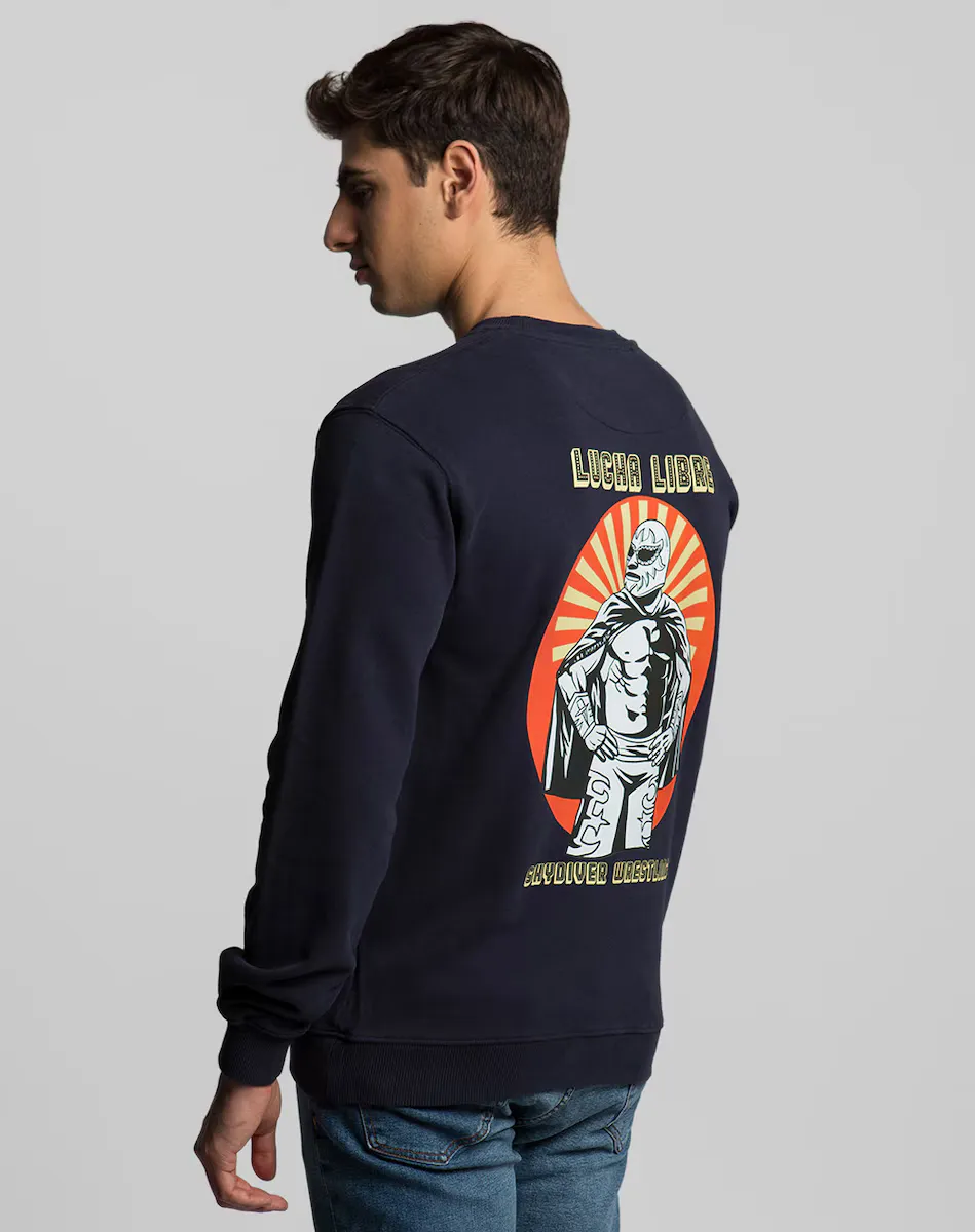 Свитшот с принтом на спине и логотипом спереди Skydiver, красный
Свитшот с принтом на спине и логотипом спереди Skydiver, красный