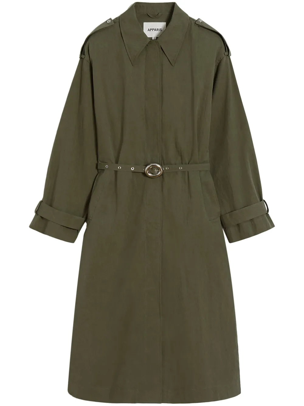 Тренч Ozzy Apparis, зеленый
Тренч Ozzy Apparis, зеленый