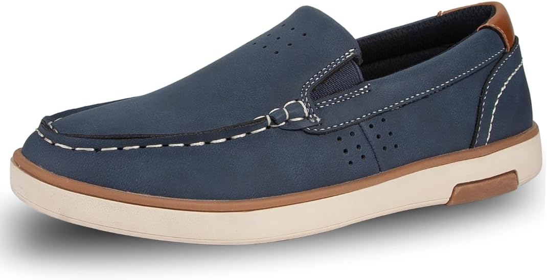 Мокасины для мальчиков Deer Stags Boys Booster в стиле мок с комфортной посадкой, темно-синий
Мокасины для мальчиков Deer Stags Boys Booster в стиле мок с комфортной посадкой, темно-синий