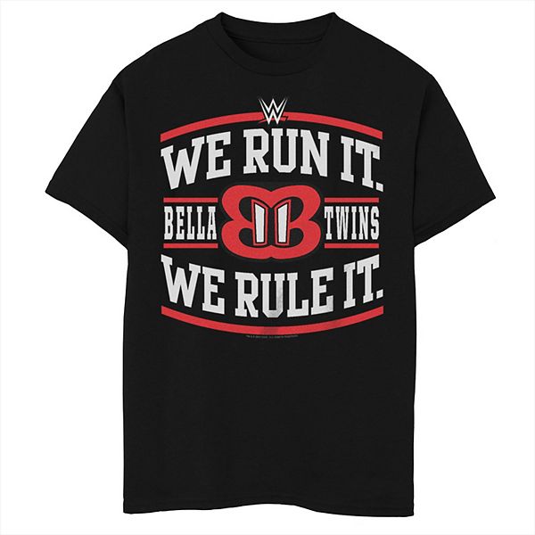 Футболка с принтом WWE Bella Twins We Run It Rules Licensed Character
Футболка с принтом WWE Bella Twins We Run It Rules Licensed Character