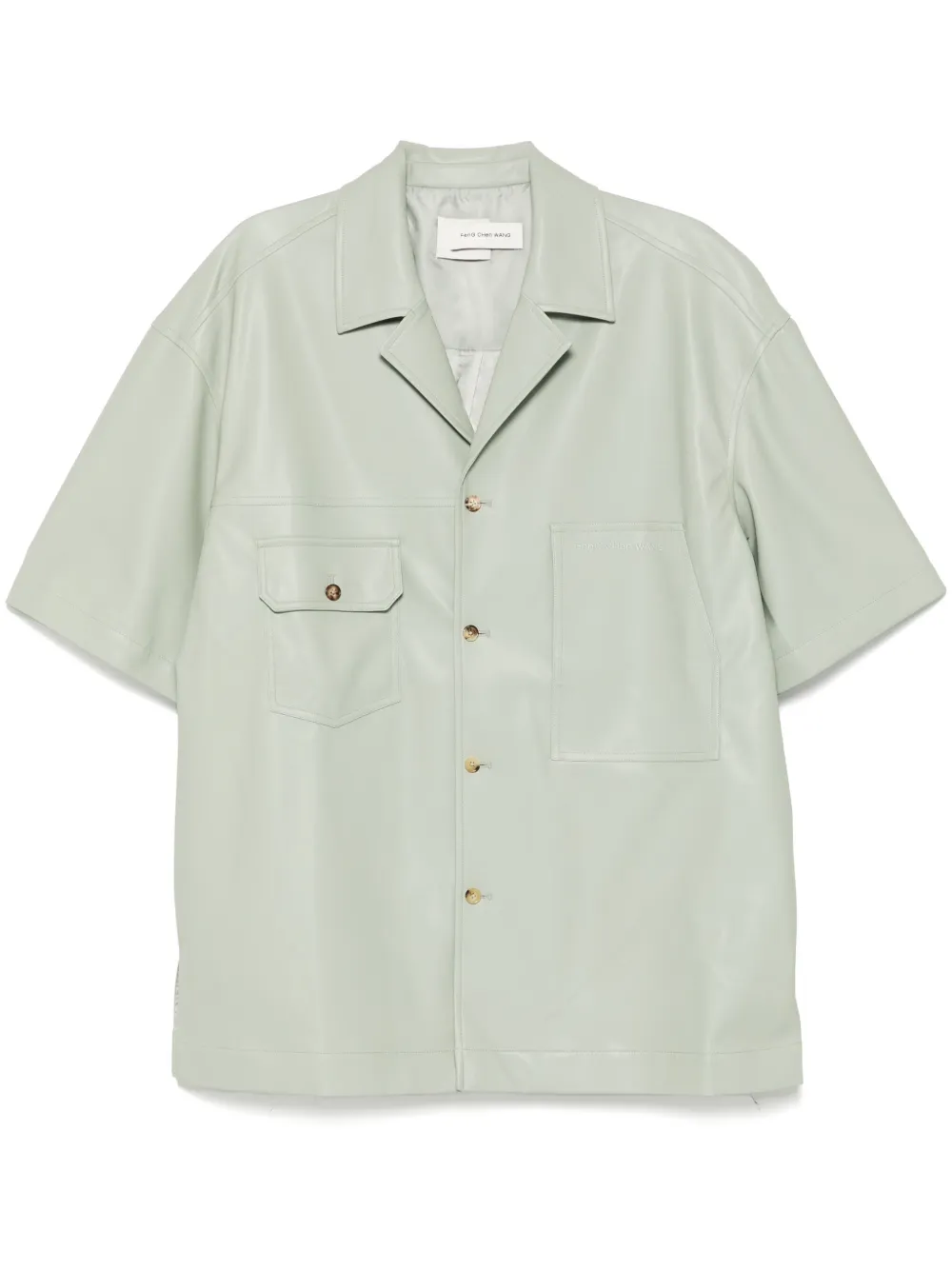 Рубашка на пуговицах Feng Chen Wang, зеленый
Рубашка на пуговицах Feng Chen Wang, зеленый