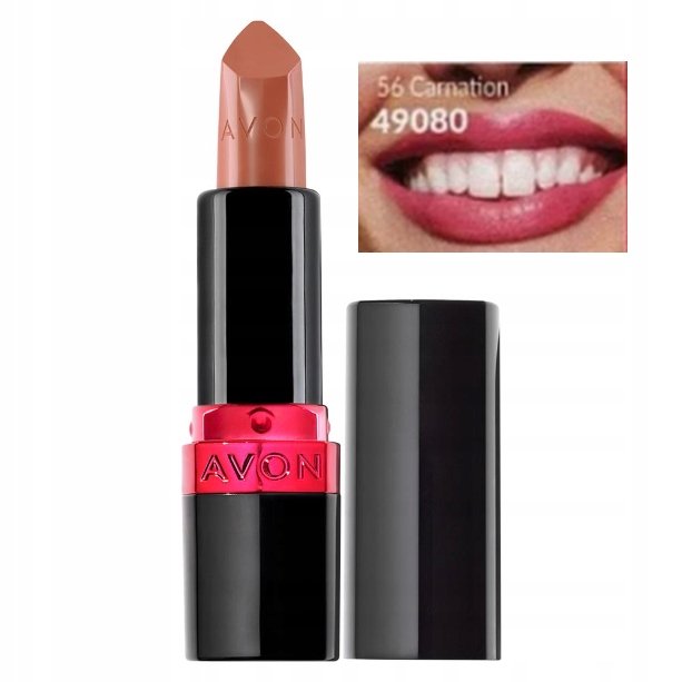 Ультракремовая губная помада AVON, оттенок 56 ГВОЗДИКА
Ультракремовая губная помада AVON, оттенок 56 ГВОЗДИКА
