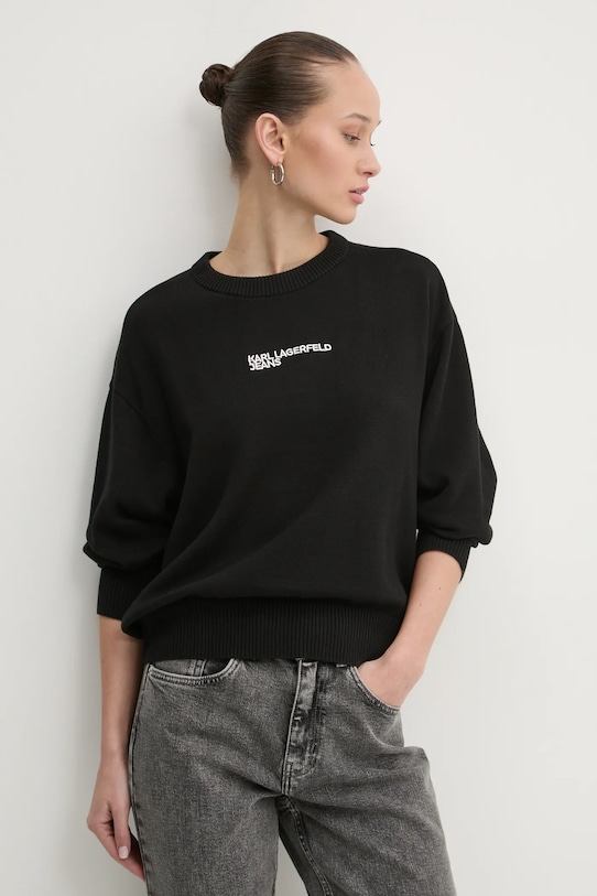 Свитер Karl Lagerfeld Jeans, черный
Свитер Karl Lagerfeld Jeans, черный