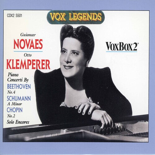CD диск Beethoven / Novaes, Guiomar / Klemperer, Otto: Beethoven & Chopin & Schumann Piano Concerti
CD диск Beethoven / Novaes, Guiomar / Klemperer, Otto: Beethoven & Chopin & Schumann Piano Concerti