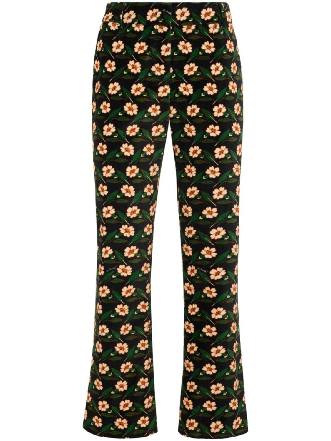 Укороченные брюки с цветочным принтом La DoubleJ, черный
Укороченные брюки с цветочным принтом La DoubleJ, черный