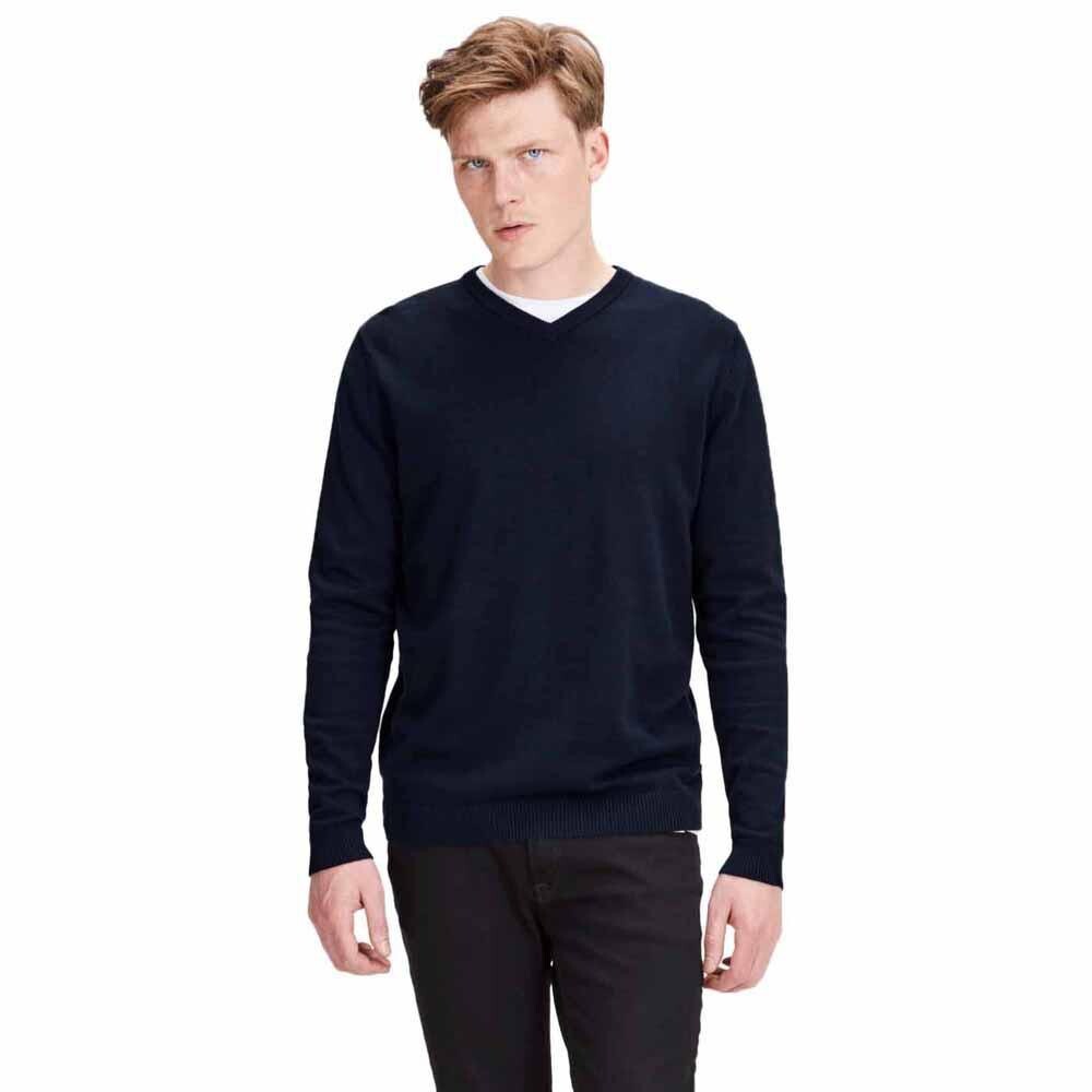 Свитер Jack & Jones Basic Knit V-Neck, синий
Свитер Jack & Jones Basic Knit V-Neck, синий
