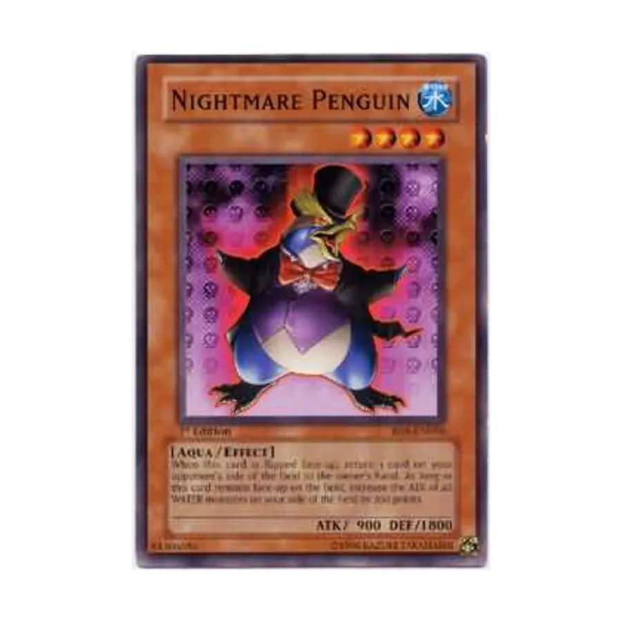 CCG Кошмарный пингвин (Обычный), Yu-Gi-Oh - Rise of Destiny - Singles
CCG Кошмарный пингвин (Обычный), Yu-Gi-Oh - Rise of Destiny - Singles