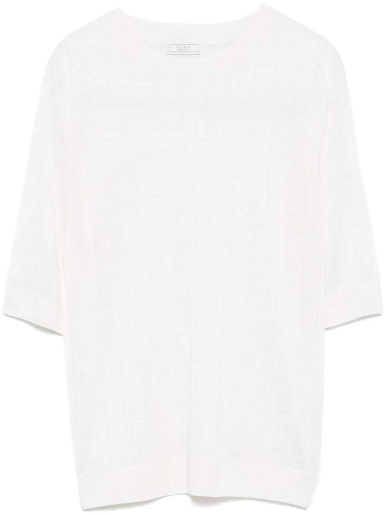 Peserico футболка тонкой вязки в полоску, нейтральный
Peserico футболка тонкой вязки в полоску, нейтральный