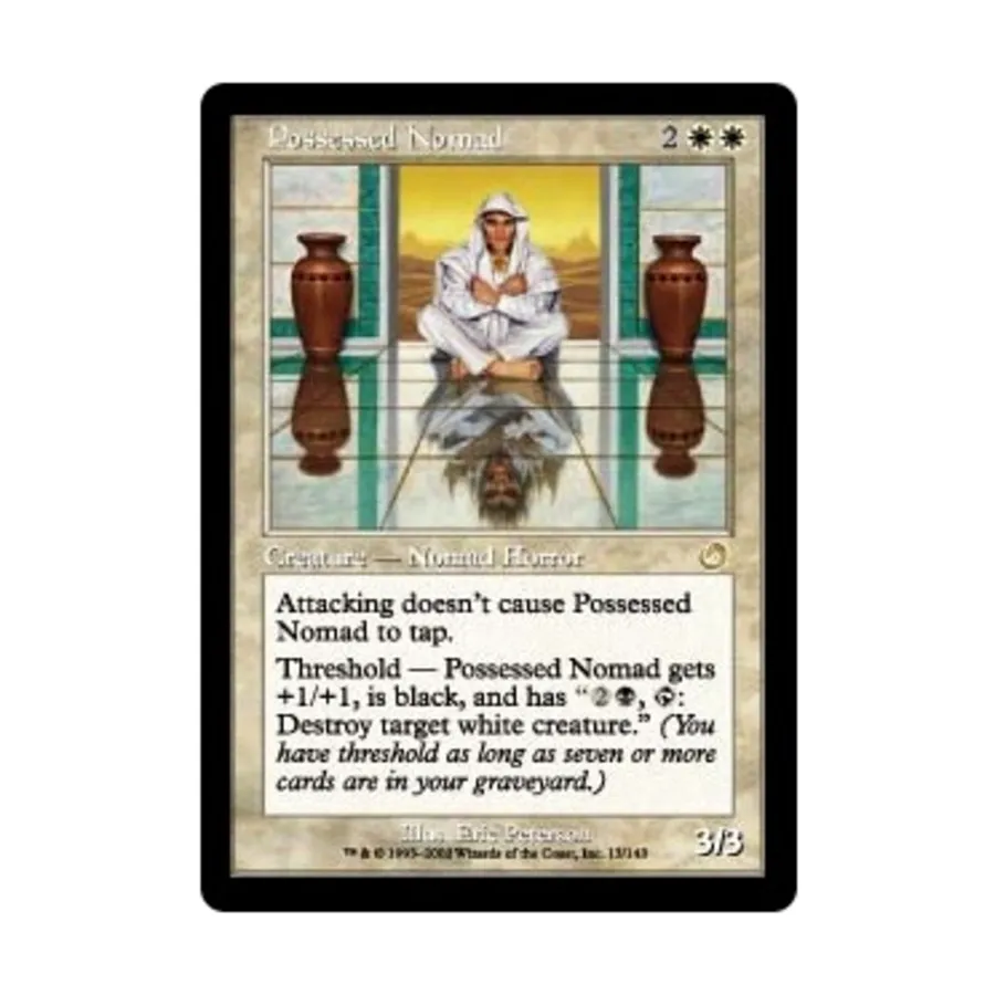 CCG Одержимый кочевник (клавиша R), MTG - Torment
CCG Одержимый кочевник (клавиша R), MTG - Torment