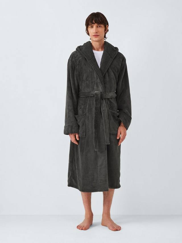 Худи из флиса с капюшоном John Lewis, Grey
Худи из флиса с капюшоном John Lewis, Grey