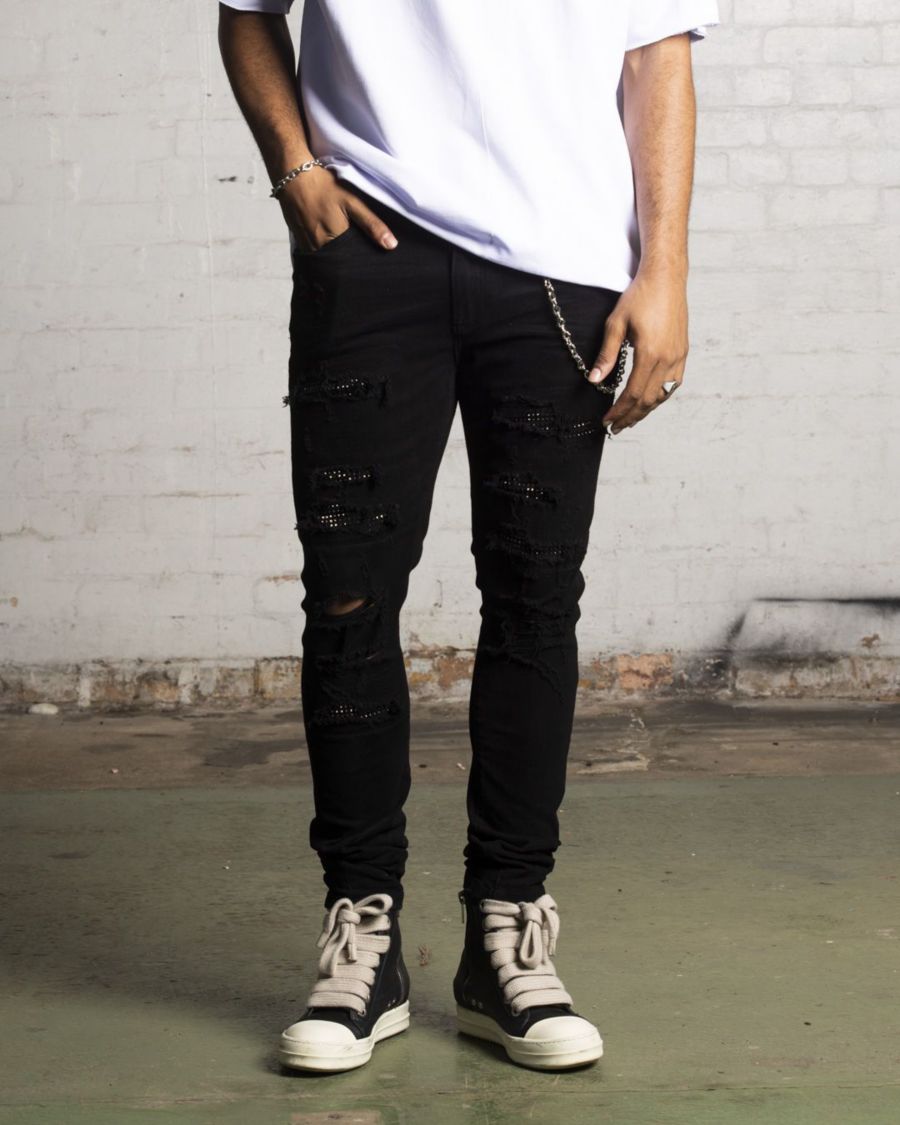 Мужские джинсы Diamond Summum SAINT MORTA, Black
Мужские джинсы Diamond Summum SAINT MORTA, Black