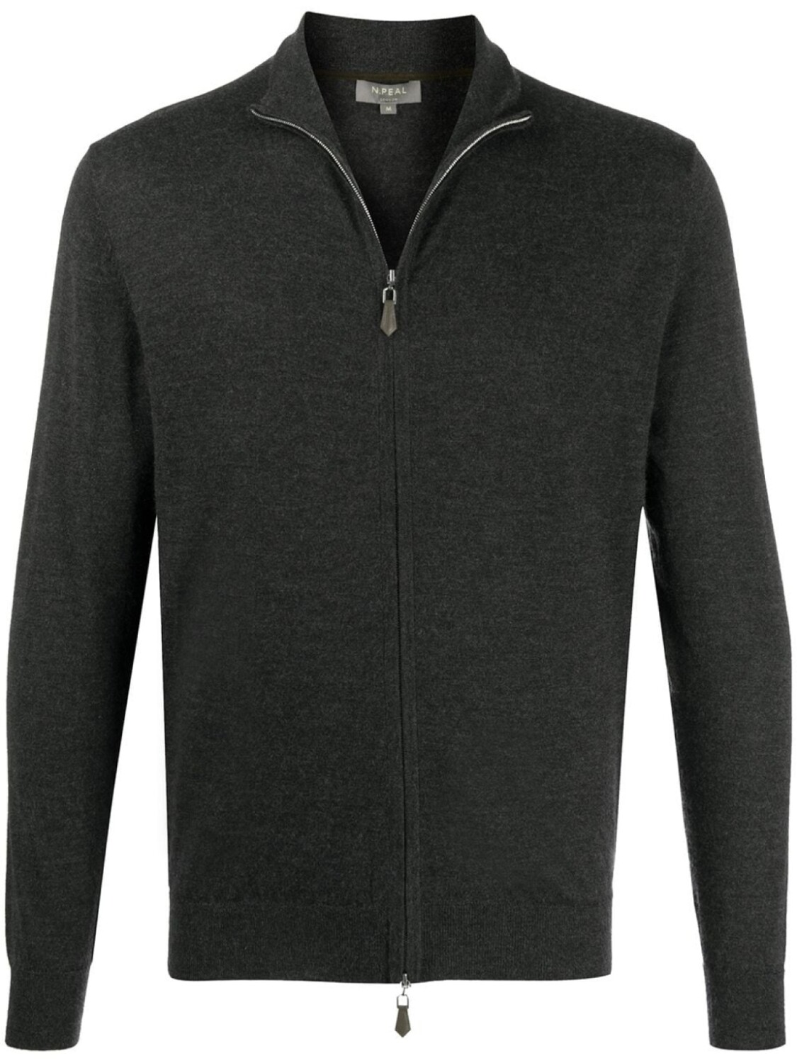 Кардиган с косым воротником N.Peal, серый
Кардиган с косым воротником N.Peal, серый