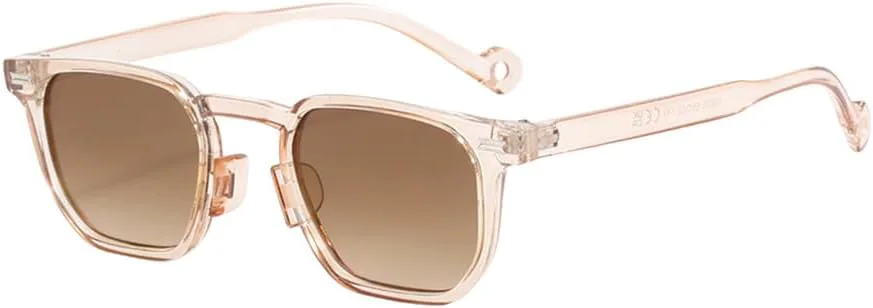 Модные очки Midin с многоугольной оправой, в стиле ретро, солнцезащитные очки-козырек, модные солнцезащитные очки для женщин HHZZYVY, Transparent Brown
Модные очки Midin с многоугольной оправой, в стиле ретро, солнцезащитные очки-козырек, модные солнцезащитные очки для женщин HHZZYVY, Transparent Brown