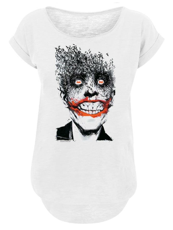 Длинная футболка Batman The Joker Bats белого цвета F4NT4STIC, Белый, Длинная футболка Batman The Joker Bats белого цвета F4NT4STIC
Длинная футболка Batman The Joker Bats белого цвета F4NT4STIC, Белый, Длинная футболка Batman The Joker Bats белого цвета F4NT4STIC