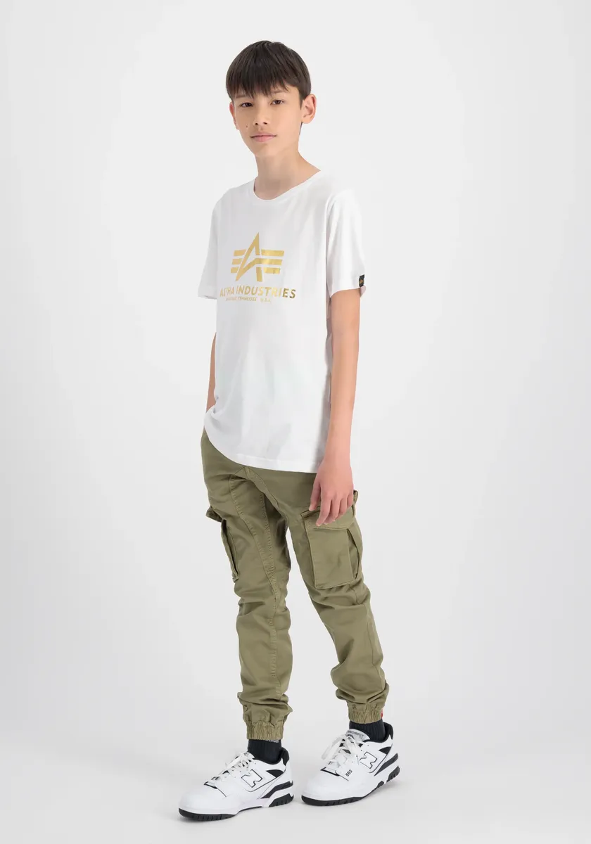 Футболка Alpha Industries " Alpha Industries Kids - Футболки Basic T с принтом из фольги для детей/подростков", белый
Футболка Alpha Industries " Alpha Industries Kids - Футболки Basic T с принтом из фольги для детей/подростков", белый