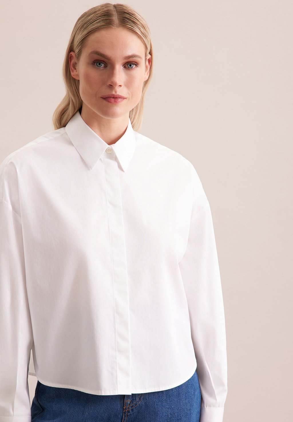 Блузка на пуговицах Seidensticker, белый
Блузка на пуговицах Seidensticker, белый