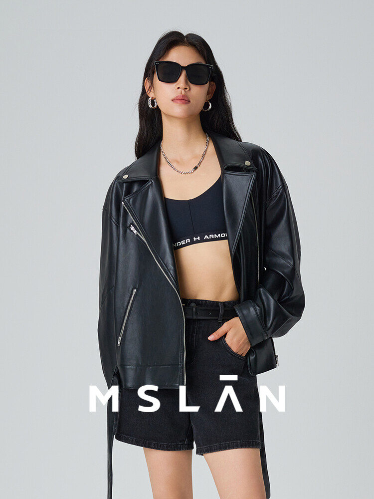 Куртка кожаная MSlan, черный
Куртка кожаная MSlan, черный